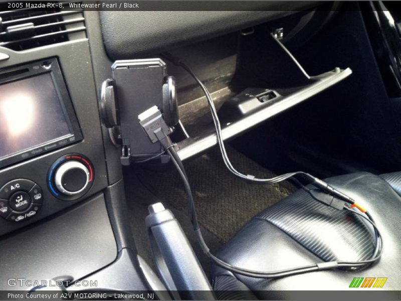 Whitewater Pearl / Black 2005 Mazda RX-8
