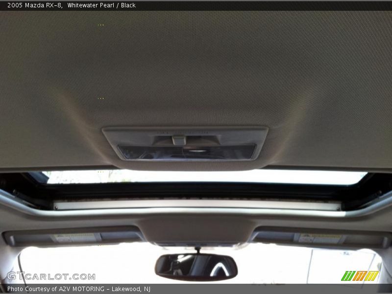 Whitewater Pearl / Black 2005 Mazda RX-8