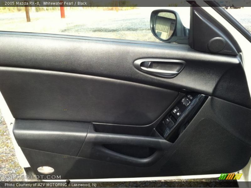 Whitewater Pearl / Black 2005 Mazda RX-8