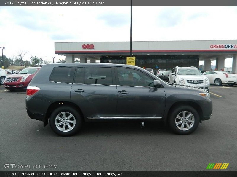 Magnetic Gray Metallic / Ash 2012 Toyota Highlander V6