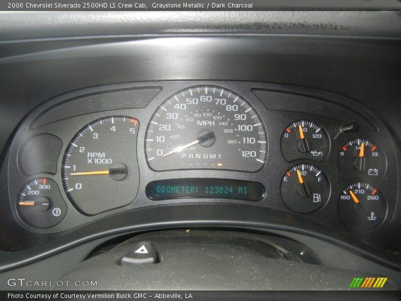 Graystone Metallic / Dark Charcoal 2006 Chevrolet Silverado 2500HD LS Crew Cab