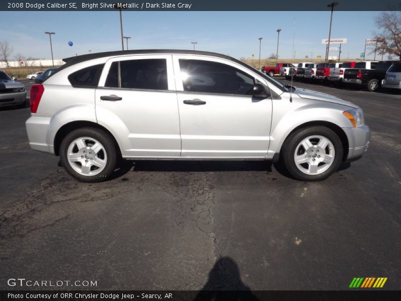 Bright Silver Metallic / Dark Slate Gray 2008 Dodge Caliber SE