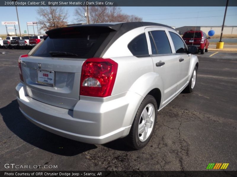 Bright Silver Metallic / Dark Slate Gray 2008 Dodge Caliber SE