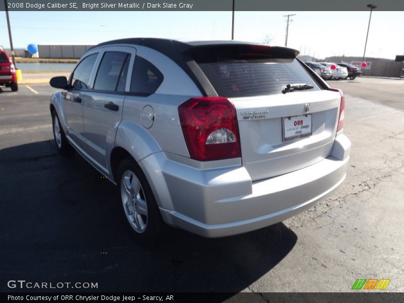 Bright Silver Metallic / Dark Slate Gray 2008 Dodge Caliber SE