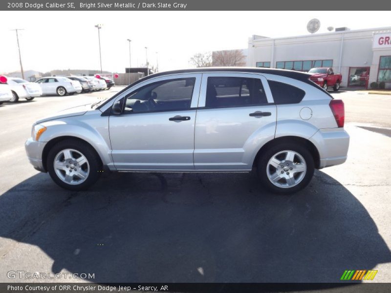 Bright Silver Metallic / Dark Slate Gray 2008 Dodge Caliber SE