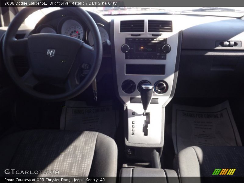 Bright Silver Metallic / Dark Slate Gray 2008 Dodge Caliber SE
