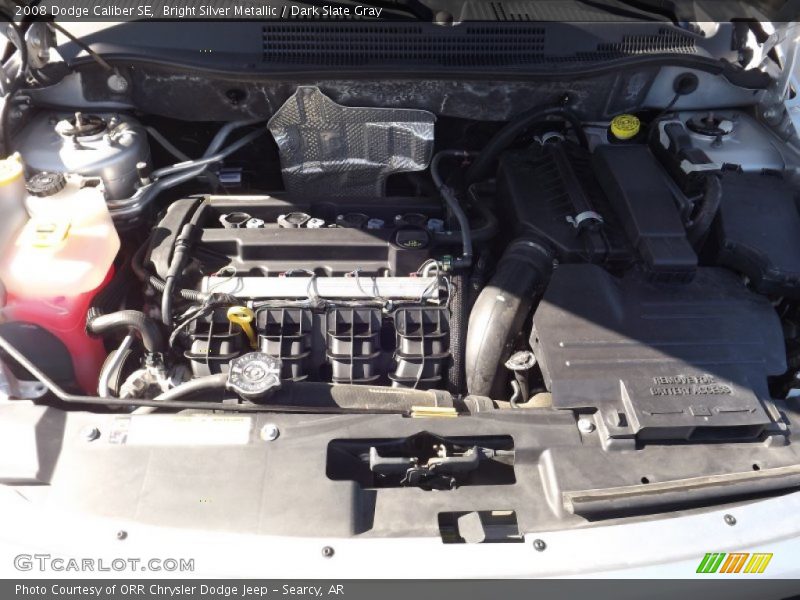 Bright Silver Metallic / Dark Slate Gray 2008 Dodge Caliber SE