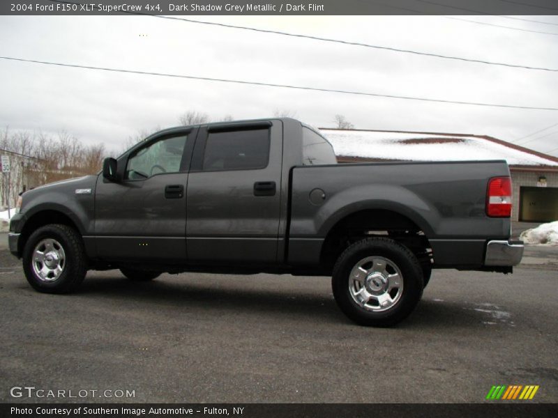 Dark Shadow Grey Metallic / Dark Flint 2004 Ford F150 XLT SuperCrew 4x4