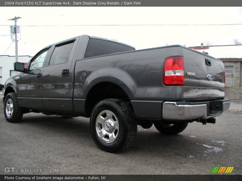 Dark Shadow Grey Metallic / Dark Flint 2004 Ford F150 XLT SuperCrew 4x4