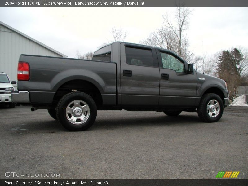 Dark Shadow Grey Metallic / Dark Flint 2004 Ford F150 XLT SuperCrew 4x4