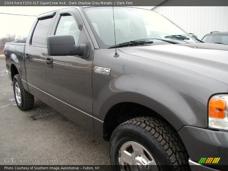 Dark Shadow Grey Metallic / Dark Flint 2004 Ford F150 XLT SuperCrew 4x4