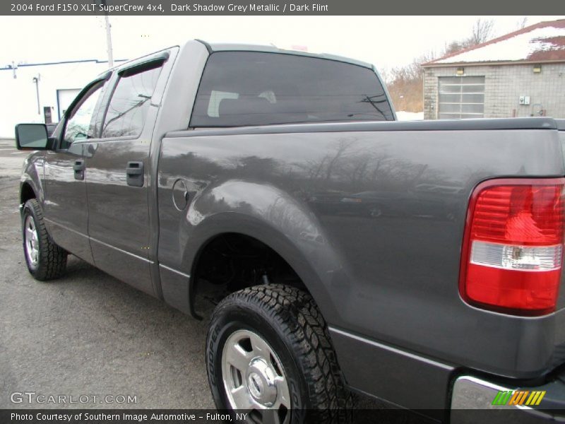 Dark Shadow Grey Metallic / Dark Flint 2004 Ford F150 XLT SuperCrew 4x4