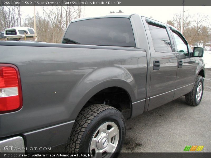 Dark Shadow Grey Metallic / Dark Flint 2004 Ford F150 XLT SuperCrew 4x4