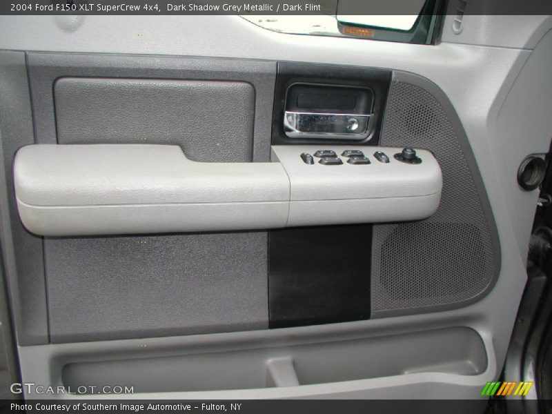 Dark Shadow Grey Metallic / Dark Flint 2004 Ford F150 XLT SuperCrew 4x4
