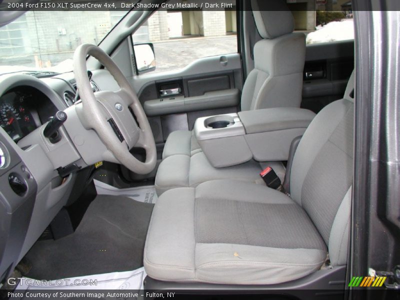 Dark Shadow Grey Metallic / Dark Flint 2004 Ford F150 XLT SuperCrew 4x4