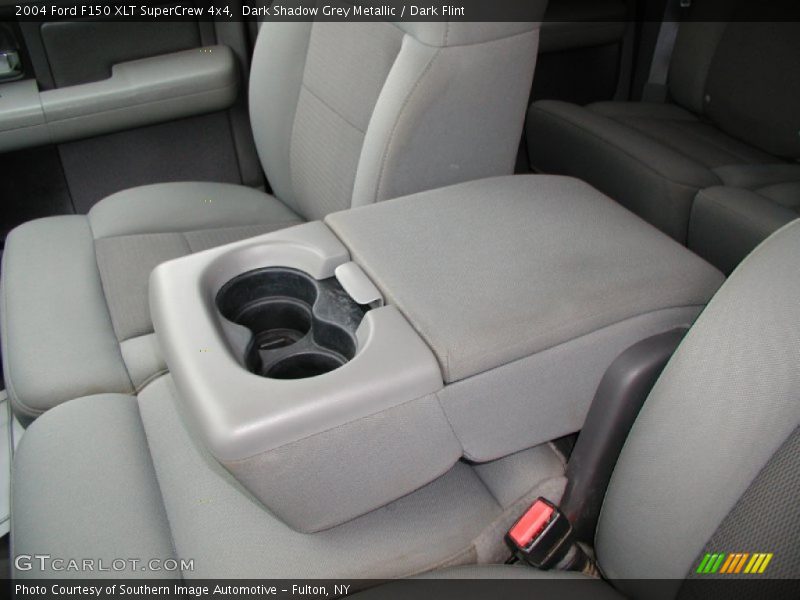 Dark Shadow Grey Metallic / Dark Flint 2004 Ford F150 XLT SuperCrew 4x4