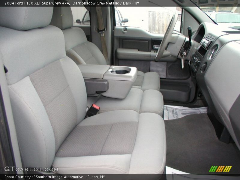 Dark Shadow Grey Metallic / Dark Flint 2004 Ford F150 XLT SuperCrew 4x4
