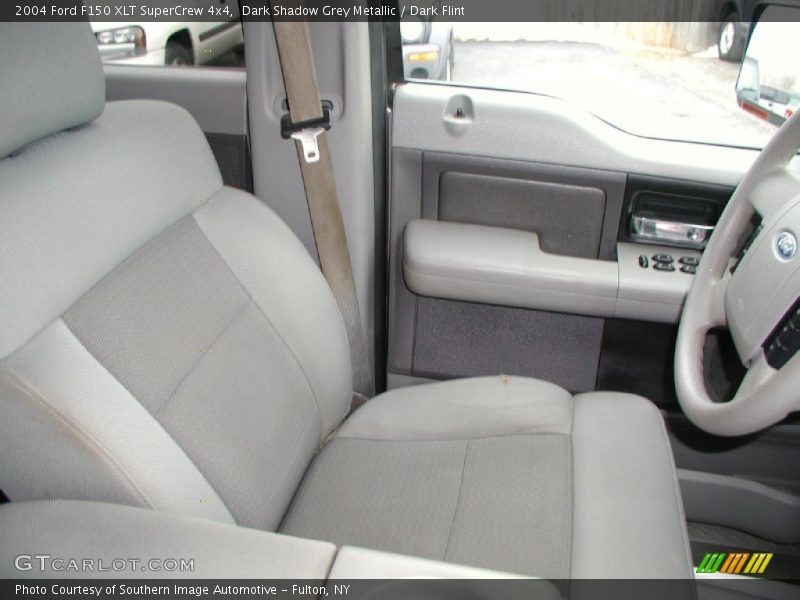 Dark Shadow Grey Metallic / Dark Flint 2004 Ford F150 XLT SuperCrew 4x4