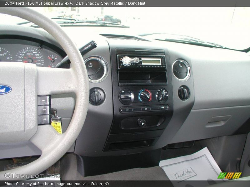 Dark Shadow Grey Metallic / Dark Flint 2004 Ford F150 XLT SuperCrew 4x4
