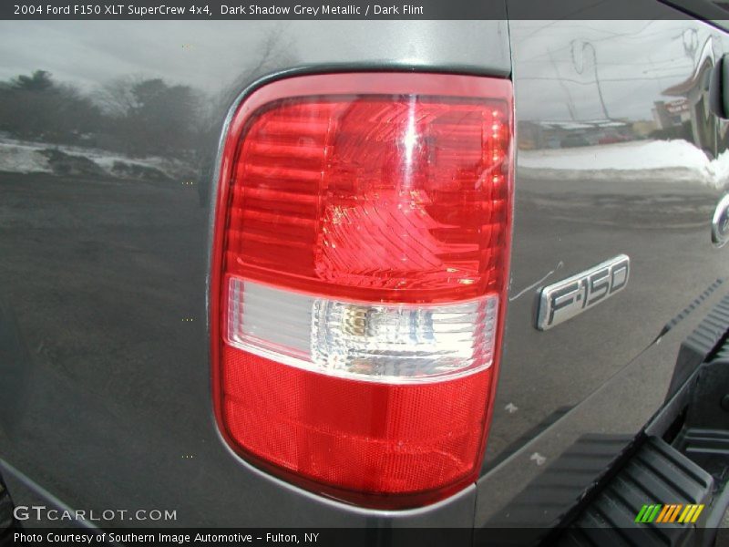 Dark Shadow Grey Metallic / Dark Flint 2004 Ford F150 XLT SuperCrew 4x4