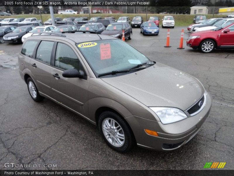 Arizona Beige Metallic / Dark Pebble/Light Pebble 2005 Ford Focus ZXW SES Wagon