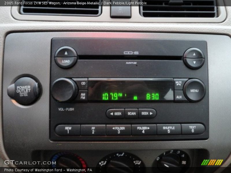Arizona Beige Metallic / Dark Pebble/Light Pebble 2005 Ford Focus ZXW SES Wagon