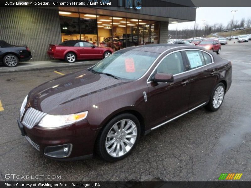 Cinnamon Metallic / Light Camel 2009 Lincoln MKS Sedan