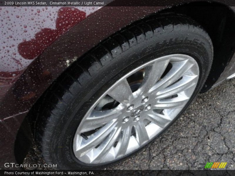 Cinnamon Metallic / Light Camel 2009 Lincoln MKS Sedan