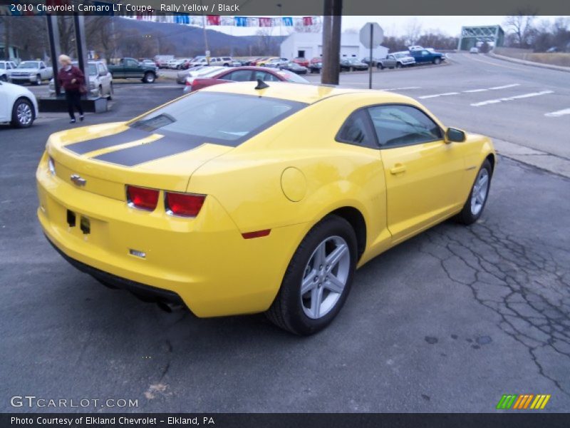 Rally Yellow / Black 2010 Chevrolet Camaro LT Coupe