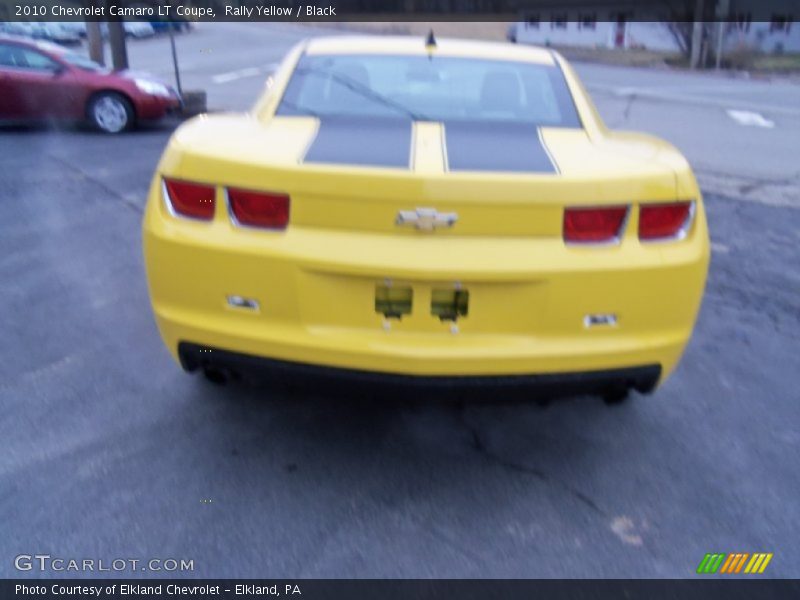 Rally Yellow / Black 2010 Chevrolet Camaro LT Coupe