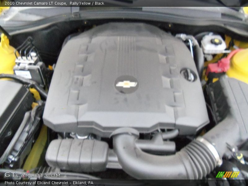 Rally Yellow / Black 2010 Chevrolet Camaro LT Coupe