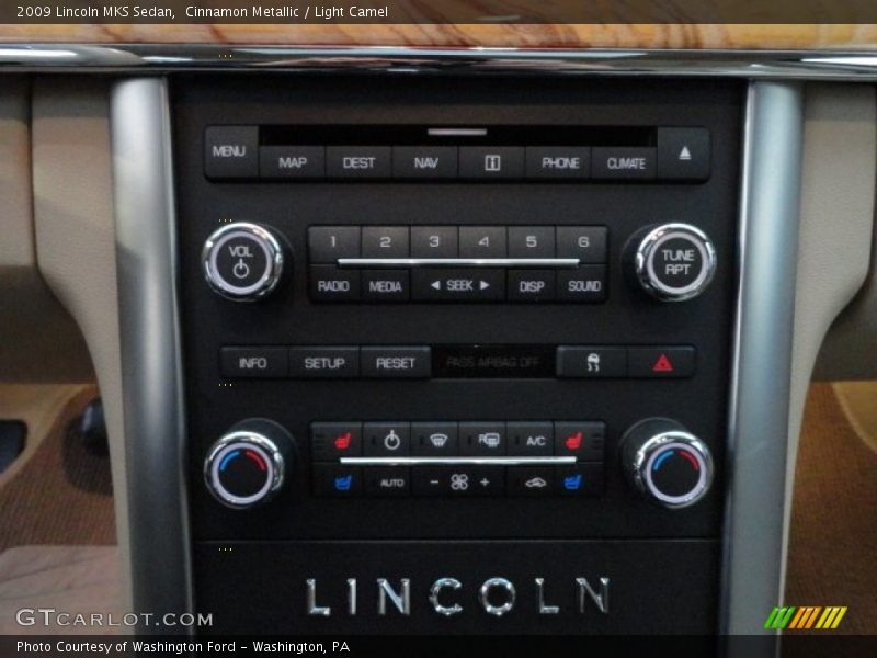 Cinnamon Metallic / Light Camel 2009 Lincoln MKS Sedan