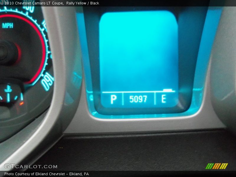 Rally Yellow / Black 2010 Chevrolet Camaro LT Coupe