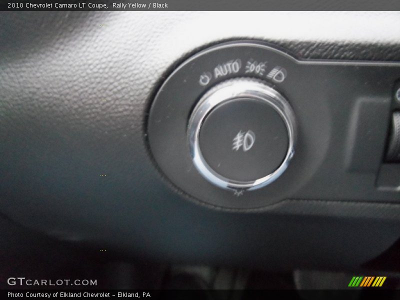 Rally Yellow / Black 2010 Chevrolet Camaro LT Coupe