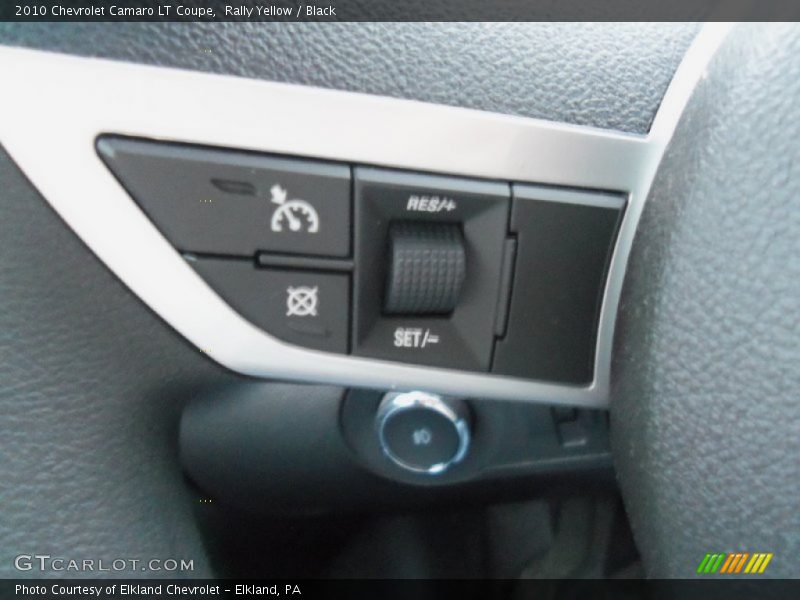 Rally Yellow / Black 2010 Chevrolet Camaro LT Coupe