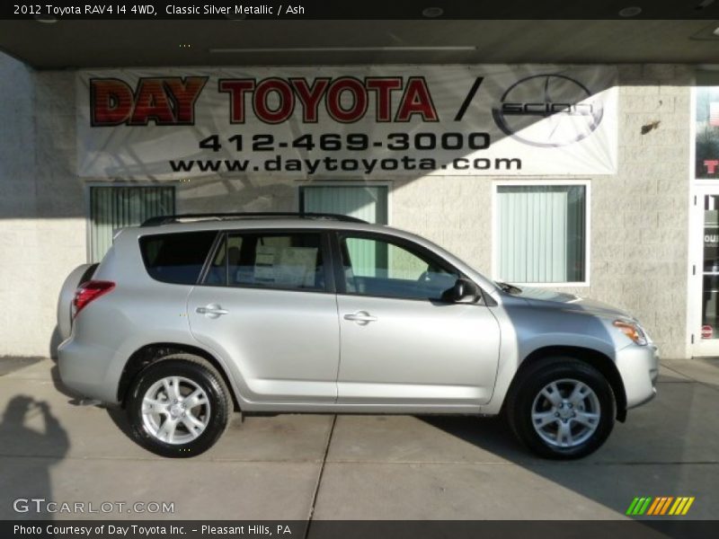 Classic Silver Metallic / Ash 2012 Toyota RAV4 I4 4WD