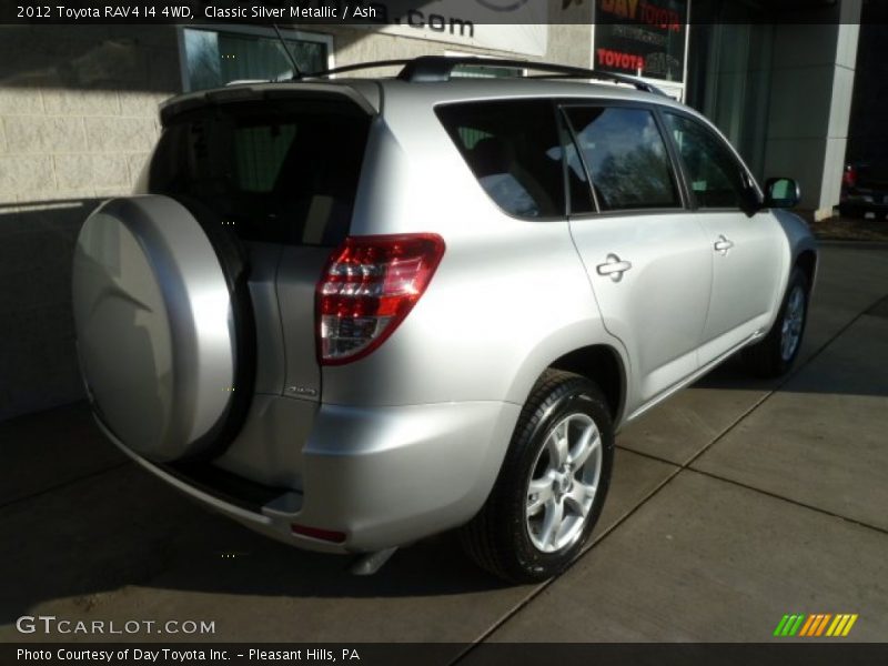 Classic Silver Metallic / Ash 2012 Toyota RAV4 I4 4WD