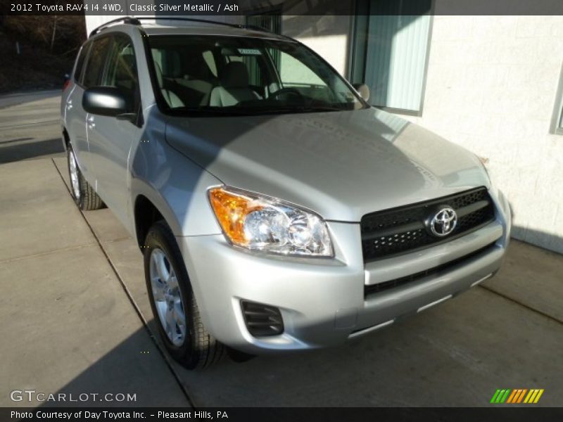Classic Silver Metallic / Ash 2012 Toyota RAV4 I4 4WD