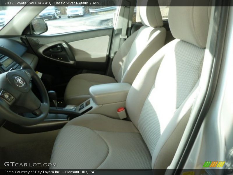Classic Silver Metallic / Ash 2012 Toyota RAV4 I4 4WD