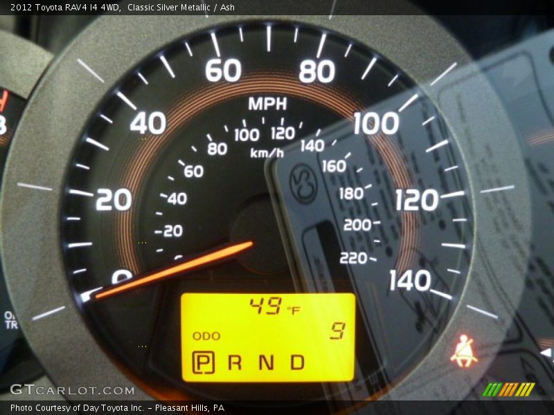 Classic Silver Metallic / Ash 2012 Toyota RAV4 I4 4WD