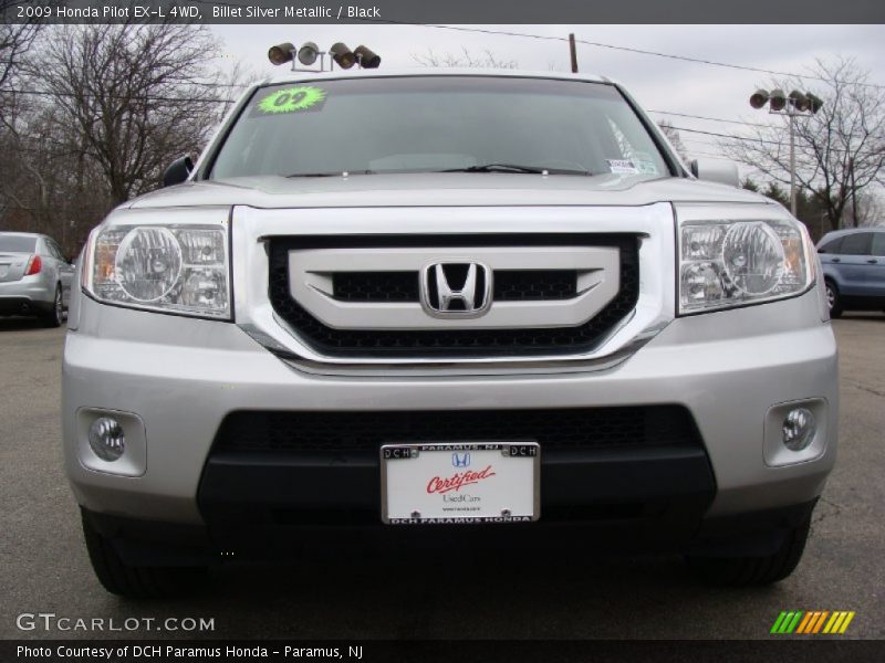 Billet Silver Metallic / Black 2009 Honda Pilot EX-L 4WD