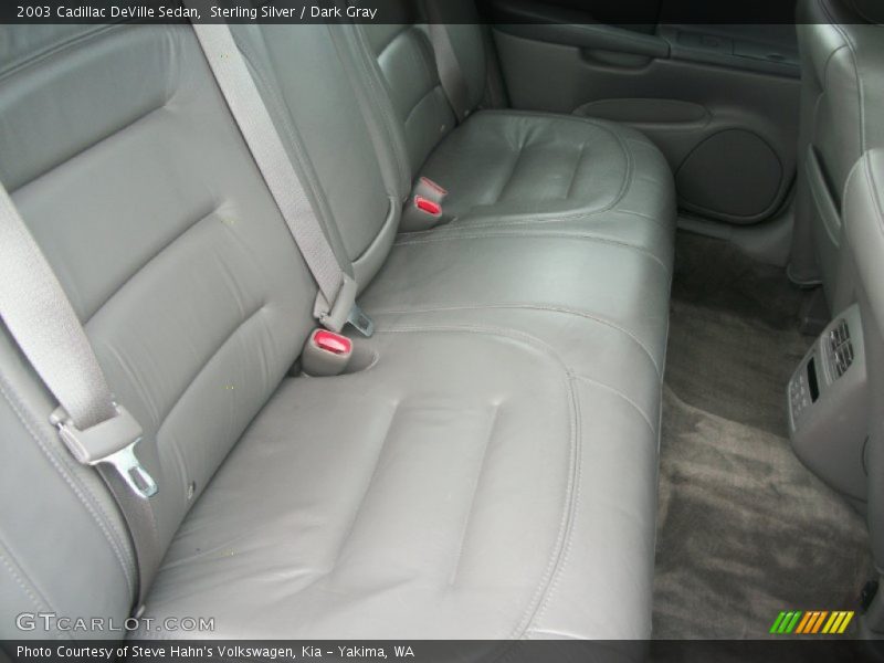 Sterling Silver / Dark Gray 2003 Cadillac DeVille Sedan