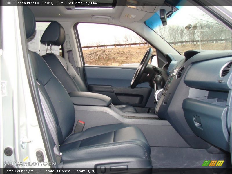 Billet Silver Metallic / Black 2009 Honda Pilot EX-L 4WD