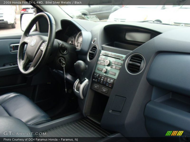 Billet Silver Metallic / Black 2009 Honda Pilot EX-L 4WD