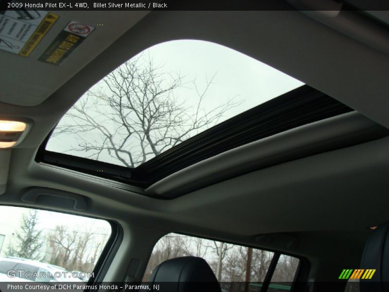 Billet Silver Metallic / Black 2009 Honda Pilot EX-L 4WD