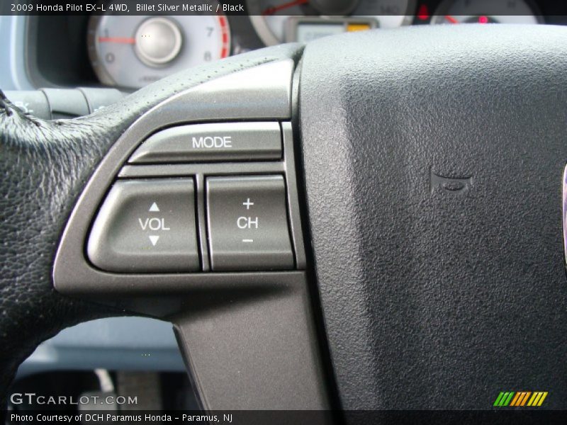 Billet Silver Metallic / Black 2009 Honda Pilot EX-L 4WD
