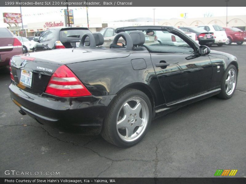 Black / Charcoal 1999 Mercedes-Benz SLK 230 Kompressor Roadster