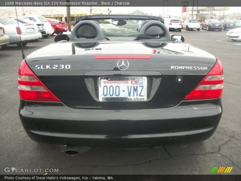 Black / Charcoal 1999 Mercedes-Benz SLK 230 Kompressor Roadster