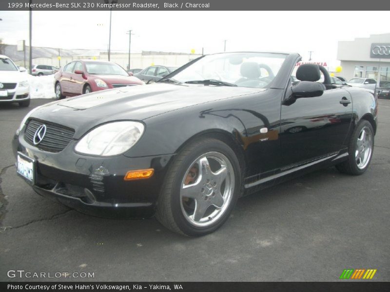 Black / Charcoal 1999 Mercedes-Benz SLK 230 Kompressor Roadster