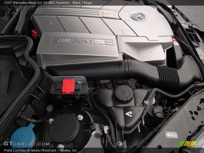  2007 SLK 55 AMG Roadster Engine - 5.5 Liter AMG SOHC 24-Valve V8